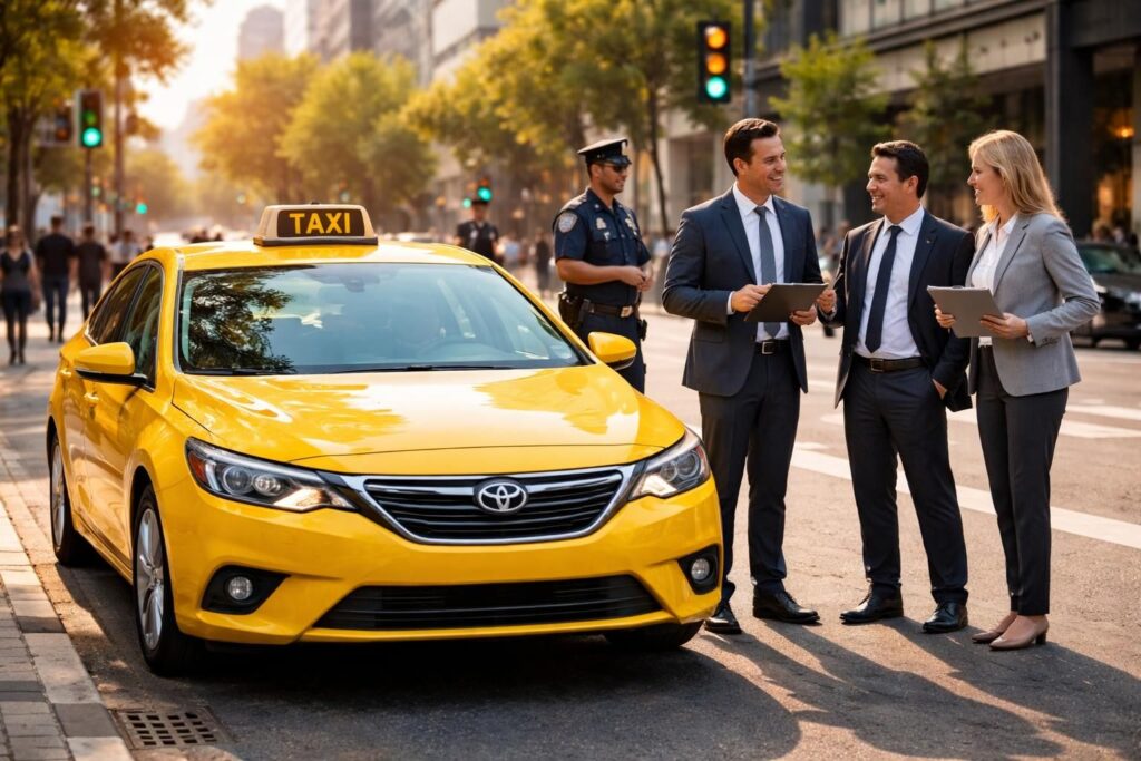 découvrez notre assurance tous risques spécialement conçue pour les taxis, offrant une protection complète contre tous les sinistres pour garantir votre tranquillité au volant.