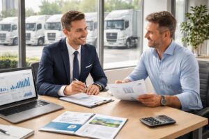 obtenez un prêt bancaire adapté pour créer votre entreprise de transport et financer vos projets avec des conditions avantageuses.