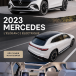 Mercedes EQS 2023, un SUV électrique élégant et moderne sur une route