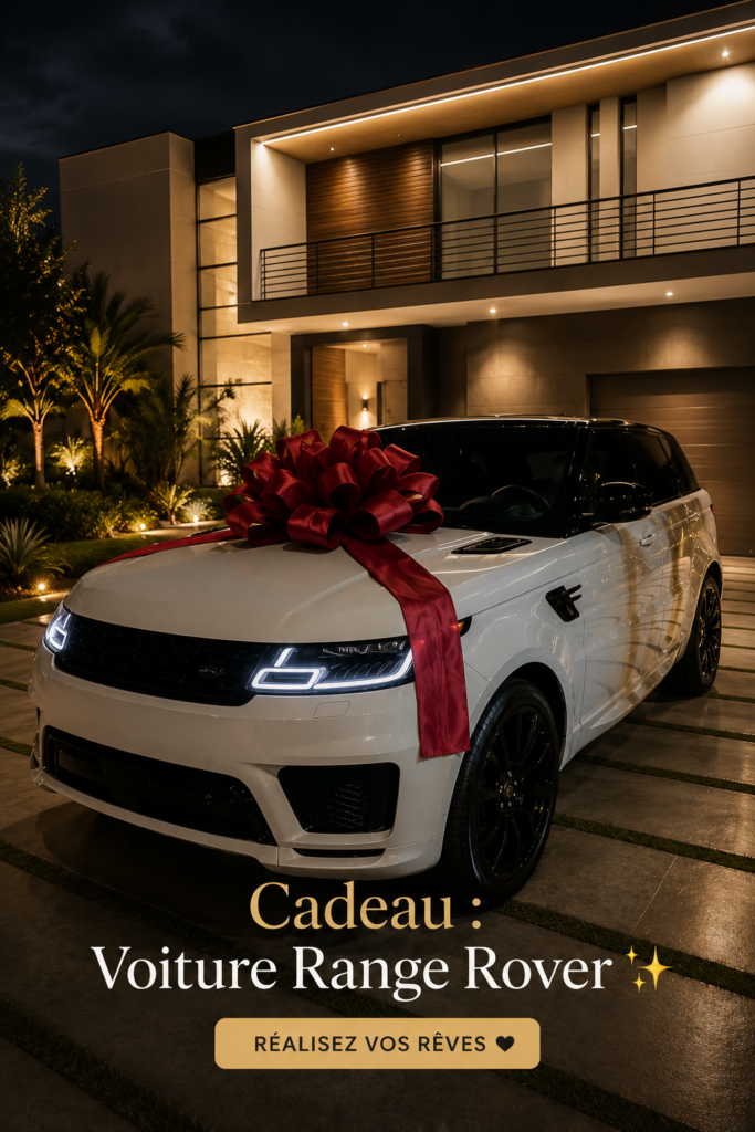 Offrez une Range Rover, un cadeau luxueux et exceptionnel