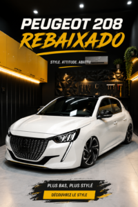 Peugeot 208 avec un design modernisé et personnalisé