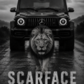 Affiche de Scarface avec Al Pacino devant une Mercedes-Benz G-Class
