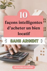 Personne regardant des documents d'investissement immobilier, symbole de l'achat sans apport.