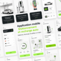 Application mobile de parking sur un smartphone avec une interface utilisateur simple et intuitive