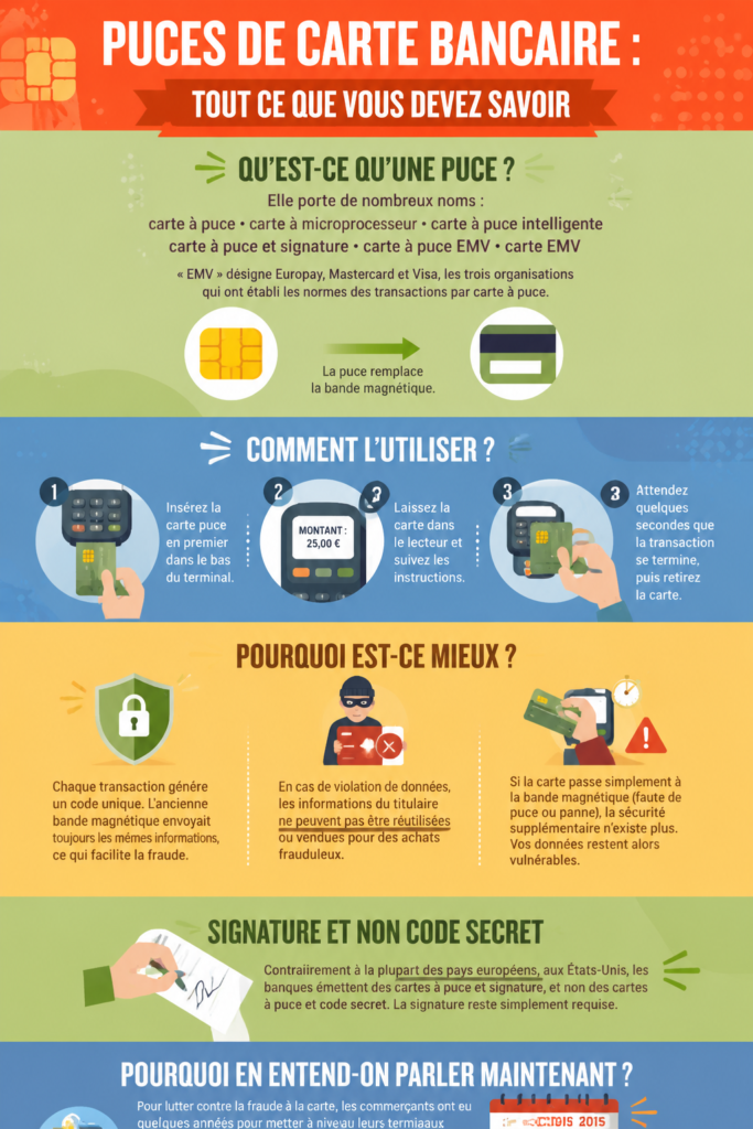 Image d'une carte de crédit à puce sur fond neutre, symbolisant la sécurité financière.