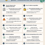 Illustration d'un bureau avec des affiches de sécurité et des plantes