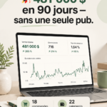 Une femme réfléchissant à des stratégies de revenu sans publicité.