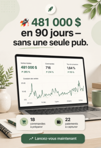 Une femme réfléchissant à des stratégies de revenu sans publicité.