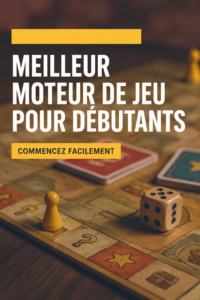 Une femme découvrant un moteur de jeu sur son ordinateur, illustrant l'initiation aux jeux vidéo.