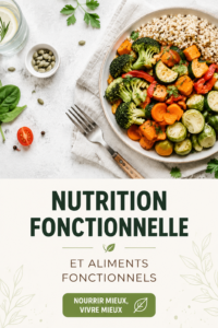 Une table avec des aliments sains et fonctionnels pour une nutrition équilibrée