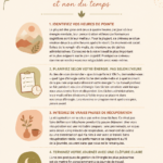 Femme souriante structure sa journée selon ses niveaux d'énergie.