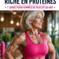 Un plat sain et appétissant riche en protéines pour les femmes de plus de 50 ans.