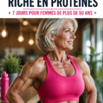 Un plat sain et appétissant riche en protéines pour les femmes de plus de 50 ans.
