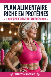 Un plat sain et appétissant riche en protéines pour les femmes de plus de 50 ans.
