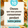 Image d'un repas sain et équilibré pendant le jeûne