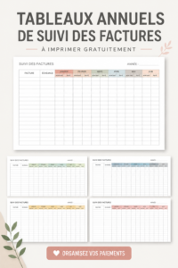 Une femme souriante utilisant un tracker de factures sur son ordinateur portable.