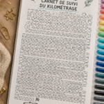 Suivi kilométrique organisé sur un carnet