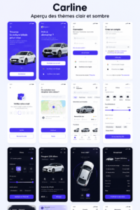 Kit d'interface utilisateur pour applications de voitures