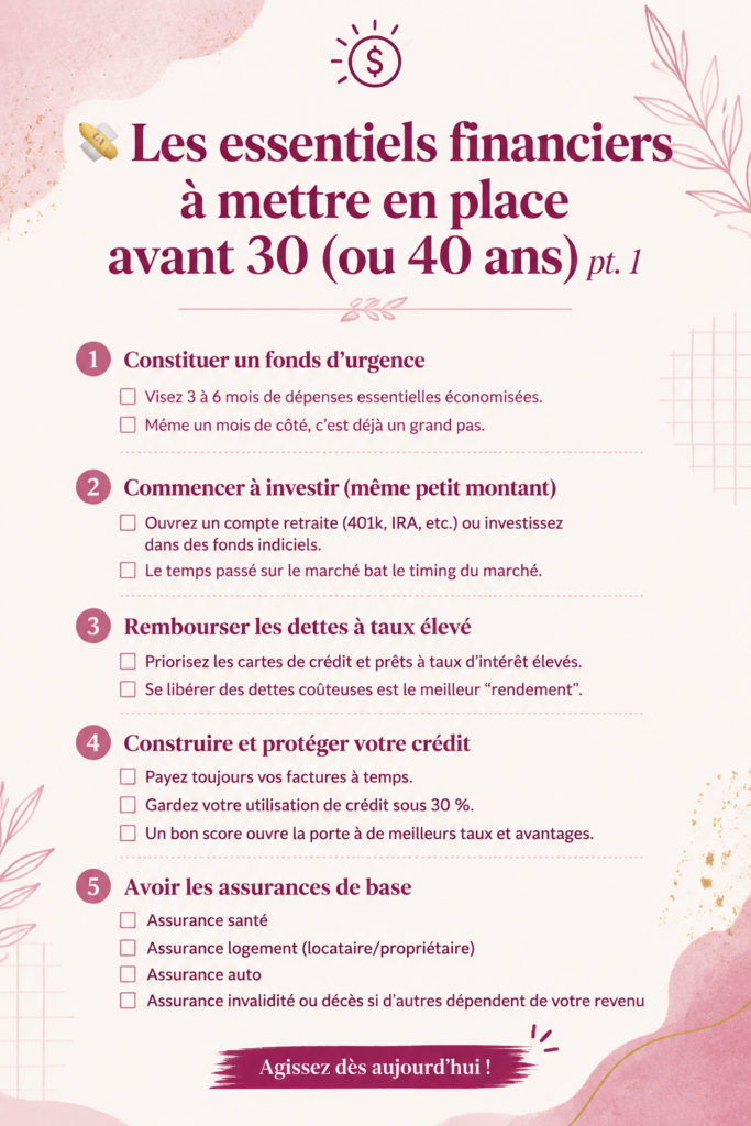 Femme regardant des graphiques de finances sur un ordinateur, illustrant l'importance des décisions financières avant 40 ans.