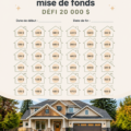 Femme réfléchissant à ses économies pour l'achat d'une maison.