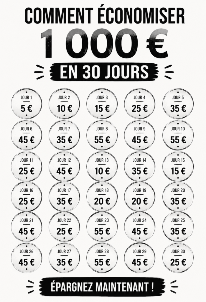 Femme souriante regardant un tableau de gestion de budget