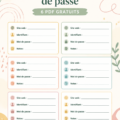Exemple de modèle de carnet de mots de passe imprimable en PDF