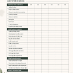 Modèle de registre de maintenance sur un bureau