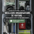 Organisateur de voiture élégant et pratique pour un intérieur soigné
