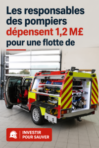 Équipements de sécurité incendie dans une entreprise moderne.