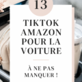 Sélection d'accessoires automobiles pratiques disponibles sur Amazon.