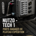 Rack de toit installé sur un véhicule professionnel, exemplifiant une bonne gestion de l'espace.