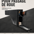 Boîte LUND Fender Well Gun Box organisée dans un véhicule professionnel.