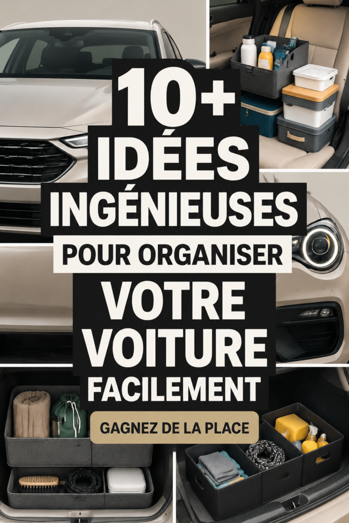 Un véhicule professionnel bien organisé avec des bacs de rangement