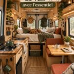 Aménagement intérieur d'un van fonctionnel et esthétique
