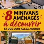Image d'une fourgonnette aménagée, prête pour une aventure en famille.