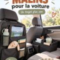 Une voiture bien organisée avec des accessoires pratiques trouvés sur Amazon.