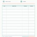 Capture d'écran d'un modèle de budget Excel bien organisé.