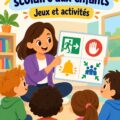 Un enfant apprend les règles de sécurité scolaire en observant un panneau de signalisation
