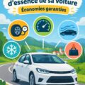 Une femme conduisant un véhicule économe en carburant, illustrant les meilleures pratiques de gestion de flotte.