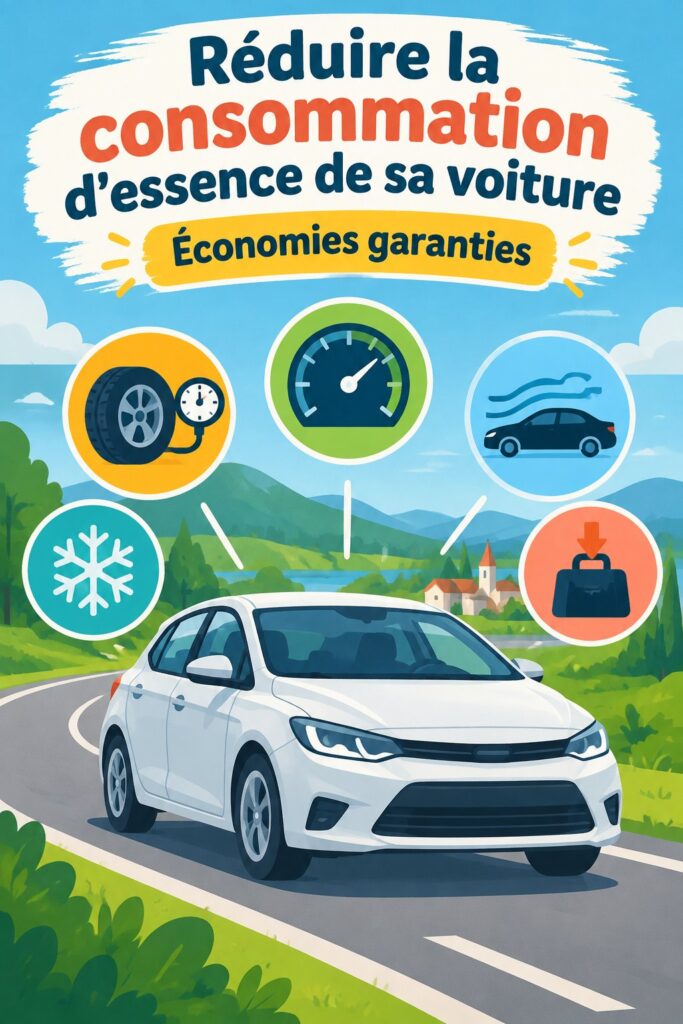 Une femme conduisant un véhicule économe en carburant, illustrant les meilleures pratiques de gestion de flotte.